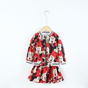 - Minnie Mouse two piece skirt set for girls